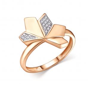 Золотое кольцо GRIGORIEV с фианитом Г01-11-01141-41-00 фото