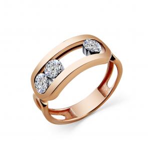 Золотое кольцо GRIGORIEV с бриллиантом Г01-11-0821-11-00 фото