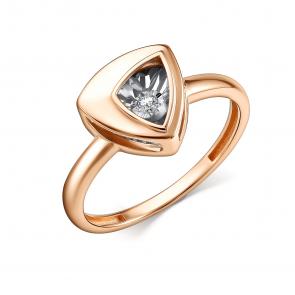 Золотое кольцо GRIGORIEV с бриллиантом Г01-11-51026-11-00 фото