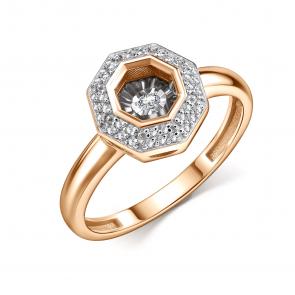 Золотое кольцо GRIGORIEV с бриллиантом Г01-11-51062-31-00 фото