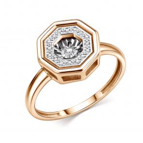 Золотое кольцо GRIGORIEV с бриллиантом Г01-11-51065-31-00 фото