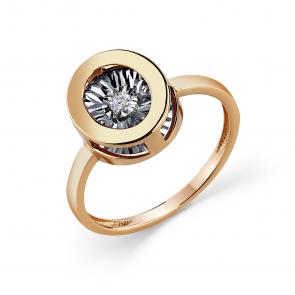 Золотое кольцо GRIGORIEV с бриллиантом Г01-11-5744-11-00 фото
