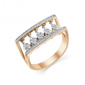 Золотое кольцо GRIGORIEV с бриллиантом Г01-11-5872-31-00 фото