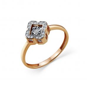 Золотое кольцо GRIGORIEV с бриллиантом Г01-11-5904-31-00 фото