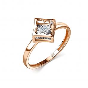 Золотое кольцо GRIGORIEV с бриллиантом Г01-11-5957-11-00 фото