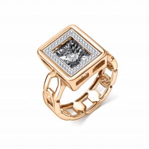 Золотое кольцо GRIGORIEV с бриллиантом Г01-11-5996-31-00 фото