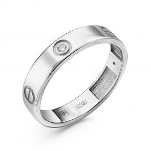 Кольцо из белого золота GRIGORIEV с бриллиантом Г01-12-0562-11-00 фото