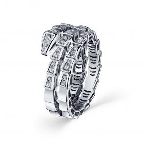 Кольцо из белого золота GRIGORIEV с бриллиантом Г01-12-0973-11-00-3 фото