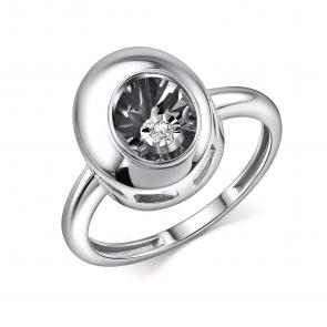 Кольцо из белого золота GRIGORIEV с бриллиантом Г01-12-51030-11-00 фото