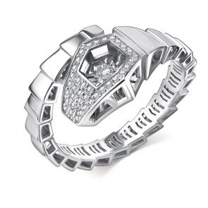 Кольцо из белого золота GRIGORIEV с бриллиантом Г01-12-51058-31-00 фото