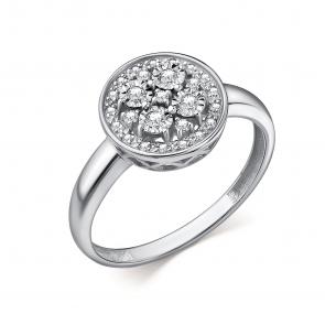 Кольцо из белого золота GRIGORIEV с бриллиантом Г01-12-51150-31-00 фото