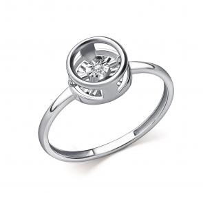 Кольцо из белого золота GRIGORIEV с бриллиантом Г01-12-51201-11-00 фото