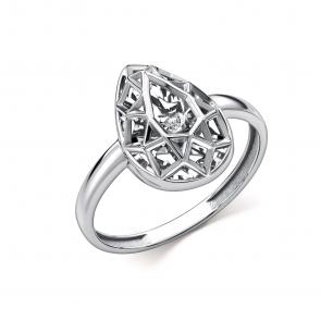 Кольцо из белого золота GRIGORIEV с бриллиантом Г01-12-51255-11-00 фото