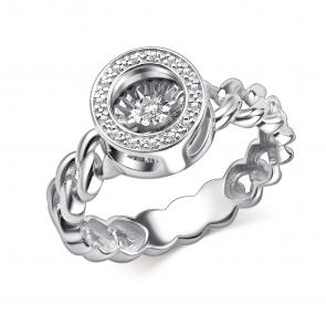 Кольцо из белого золота GRIGORIEV с бриллиантом Г01-12-5912-31-00 фото