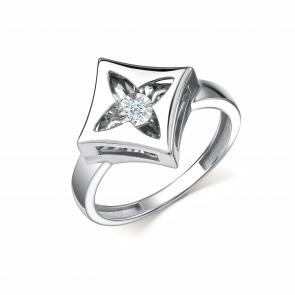 Кольцо из белого золота GRIGORIEV с бриллиантом Г01-12-5958-11-00 фото