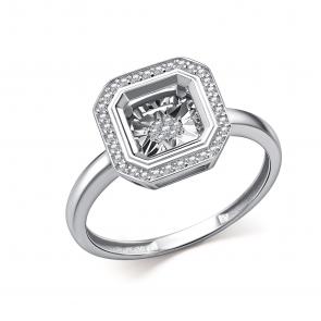 Кольцо из белого золота GRIGORIEV с бриллиантом Г01-12-71282-31-00 фото