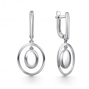 Серебряные серьги GRIGORIEV Г02-10-01075-00-00-1 фото