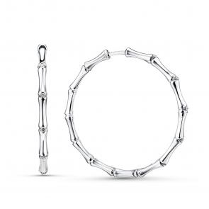 Серебряные серьги GRIGORIEV с фианитом Г02-10-0638-41-00-2 фото