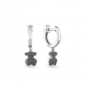Серебряные серьги GRIGORIEV с фианитом Г02-10-0757-42-00 фото