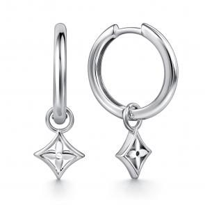 Серебряные серьги GRIGORIEV Г02-10-0963-00-00-3 фото