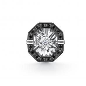 Серебряная подвеска GRIGORIEV с фианитом Г03-10-5630-43-00-1 фото