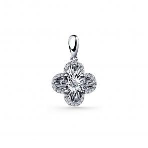 Серебряная подвеска GRIGORIEV с фианитом Г03-10-5675-41-00 фото