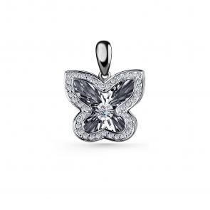 Серебряная подвеска GRIGORIEV с фианитом Г03-10-5858-41-00 фото