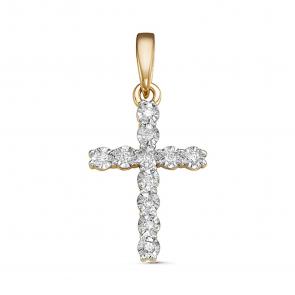 Золотая подвеска GRIGORIEV с бриллиантом Г03-11-5083-11-00 фото