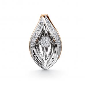 Золотая подвеска GRIGORIEV с бриллиантом Г03-11-51218-21-00-3 фото