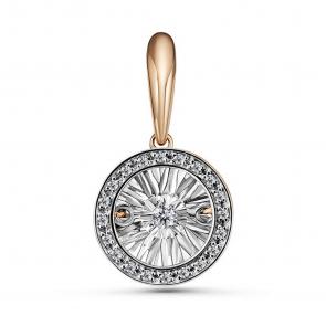 Золотая подвеска GRIGORIEV с бриллиантом Г03-11-5478-11-00-1 фото