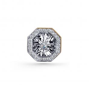 Золотая подвеска GRIGORIEV с бриллиантом Г03-11-5628-31-00-1 фото