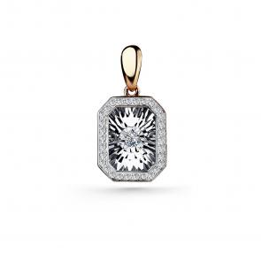 Золотая подвеска GRIGORIEV с бриллиантом Г03-11-5629-31-00 фото