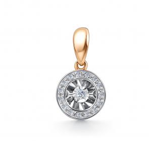 Золотая подвеска GRIGORIEV с бриллиантом Г03-11-5994-31-00 фото