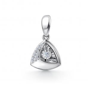 Подвеска из белого золота GRIGORIEV с бриллиантом Г03-12-51027-31-00 фото