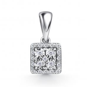 Подвеска из белого золота GRIGORIEV с бриллиантом Г03-12-51108-31-00 фото