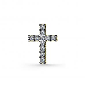 Подвеска из лимонного золота GRIGORIEV с бриллиантом Г03-13-6950-11-00-21 фото