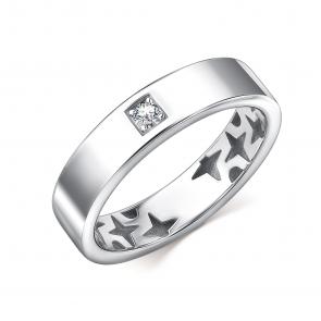 Серебряное кольцо GRIGORIEV с фианитом Г04-10-0991-41-00 фото