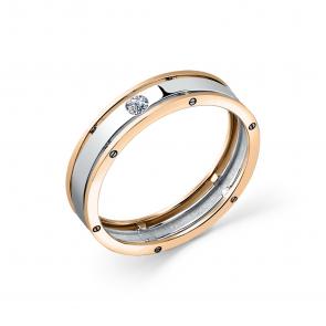 Золотое кольцо GRIGORIEV с бриллиантом Г04-11-0717-11-00 фото