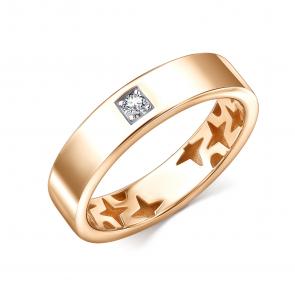 Золотое кольцо GRIGORIEV с бриллиантом Г04-11-0991-11-00 фото