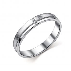 Кольцо из белого золота GRIGORIEV с бриллиантом Г04-12-01287-21-00-2 фото