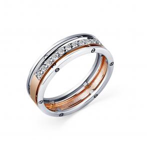 Кольцо из белого золота GRIGORIEV с бриллиантом Г04-12-0715-11-00 фото