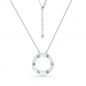  Колье из серебра Серебро 925° Г08-10-0561-41-00 фото