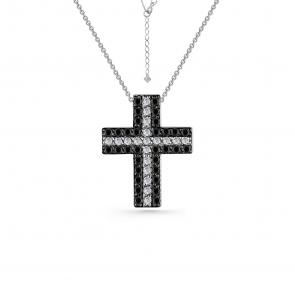  Колье из серебра с фианитом Серебро 925° Г08-10-0877-43-00 фото