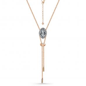  Колье из красного золота с бриллиантом Золото 585° (красное) Г08-11-5498-31-00-2 фото