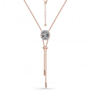  Колье из красного золота с бриллиантом Золото 585° (красное) Г08-11-5630-31-00-2 фото