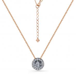  Колье из красного золота с бриллиантом Золото 585° (красное) Г08-11-5994-31-00 фото