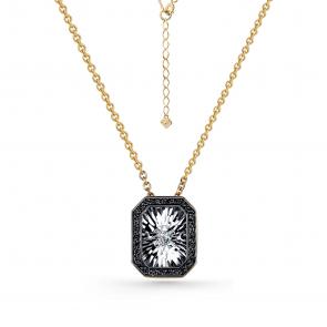 Из лимонного золота GRIGORIEV с бриллиантом и чёрным бриллиантом Г08-13-5629-33-00 фото