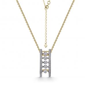 Из лимонного золота GRIGORIEV с бриллиантом Г08-13-5872-31-00 фото