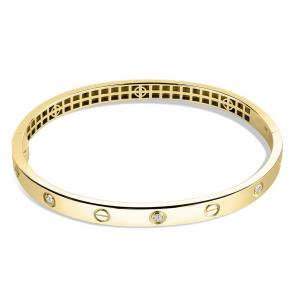 Браслет из лимонного золота GRIGORIEV с бриллиантом Г09-03-0562-11-00 фото