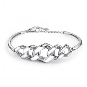 Серебряный браслет GRIGORIEV с фианитом Г09-10-01020-41-00 фото